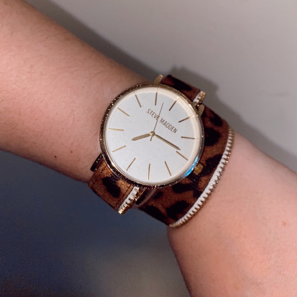 Double Wrap Cheetah Watch